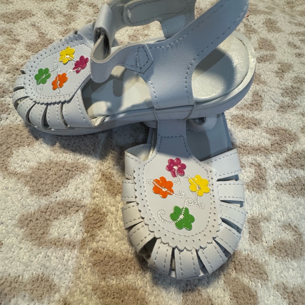Kids Floral Sandals